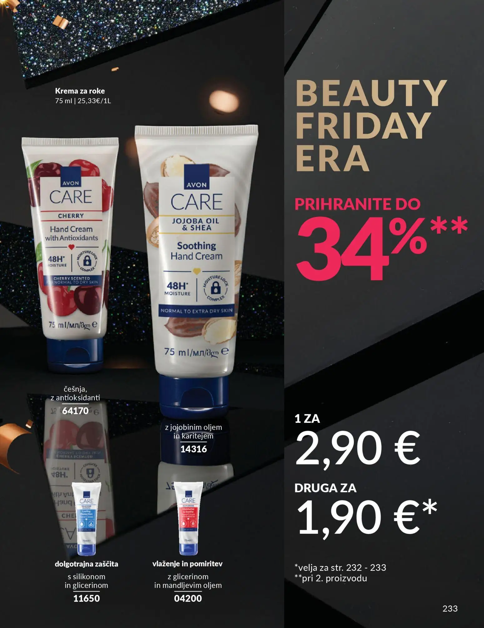 Novi Avon katalog ponudbe – veljaven od 01.10.2025 | Stran: 233 | Izdelki: Krema, Krema za roke