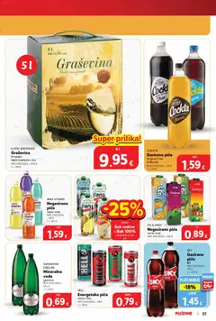 Plodine - Stihli smu u Rugvicu!  - Pregled kataloga iz trgovine Plodine, vrijedi od 11.12.2025 | Stranica: 51 | Proizvodi: Hell, Sarajevski kiseljak, Vino, Voda