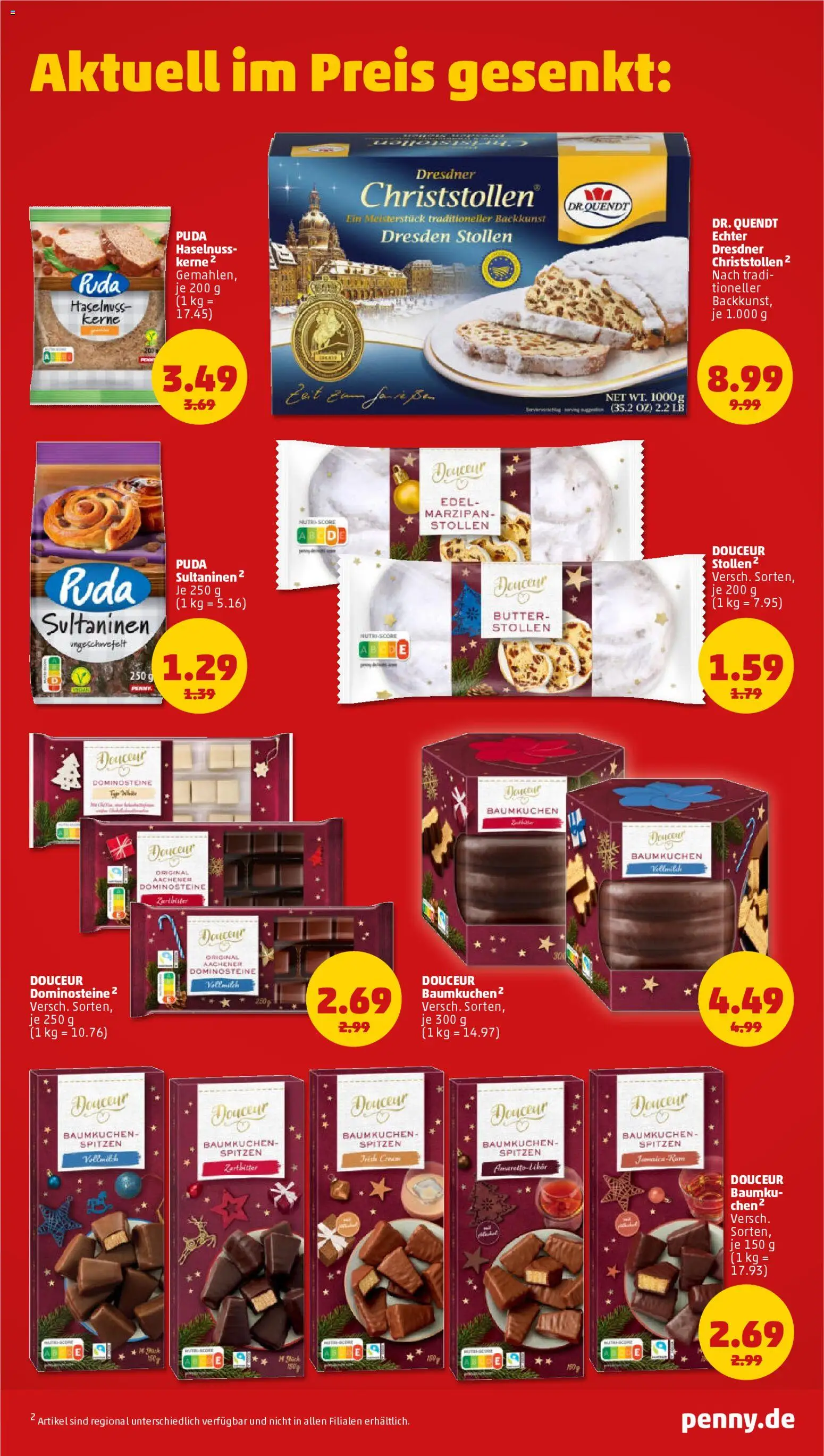 Penny Prospekt 	 – gültig ab 15.12.2025 | Seite: 3 | Produkte: Butter