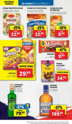 Lidl leták od 07.07.2025 | Strana: 20 | Produkty: Jojo, Oleje, Heffron, Griotka