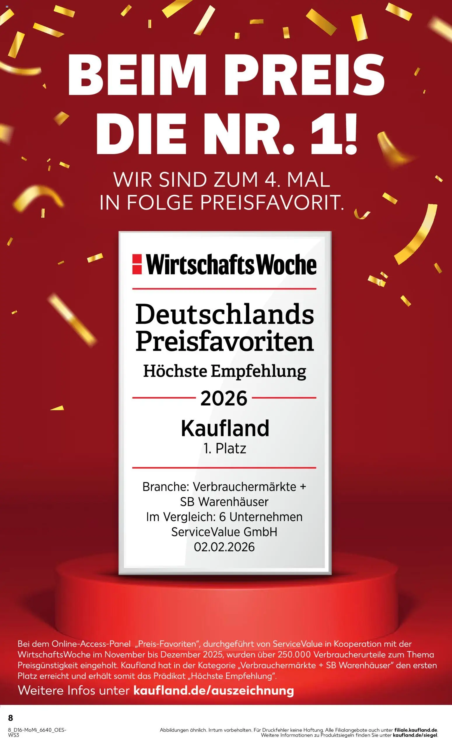 Kaufland Prospekt Speyer	 – gültig ab 13.04.2026 | Seite: 8