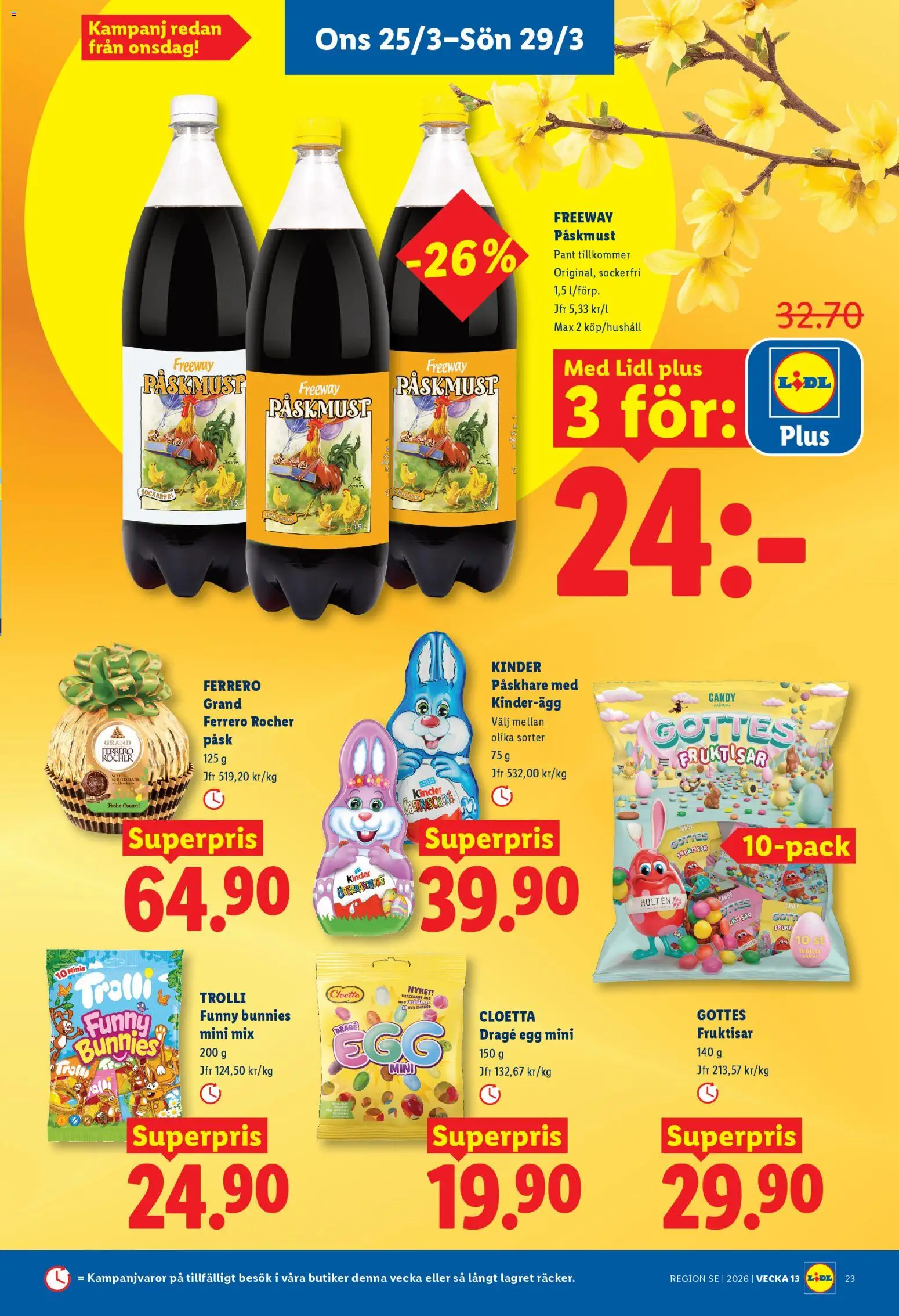 Lidl reklamblad aktuell från 23.03.2026 | Sida: 26