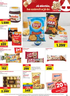 Spar Akciós újság - amely érvényes a következő dátumtól: 19.02.2026 | Oldal: 13