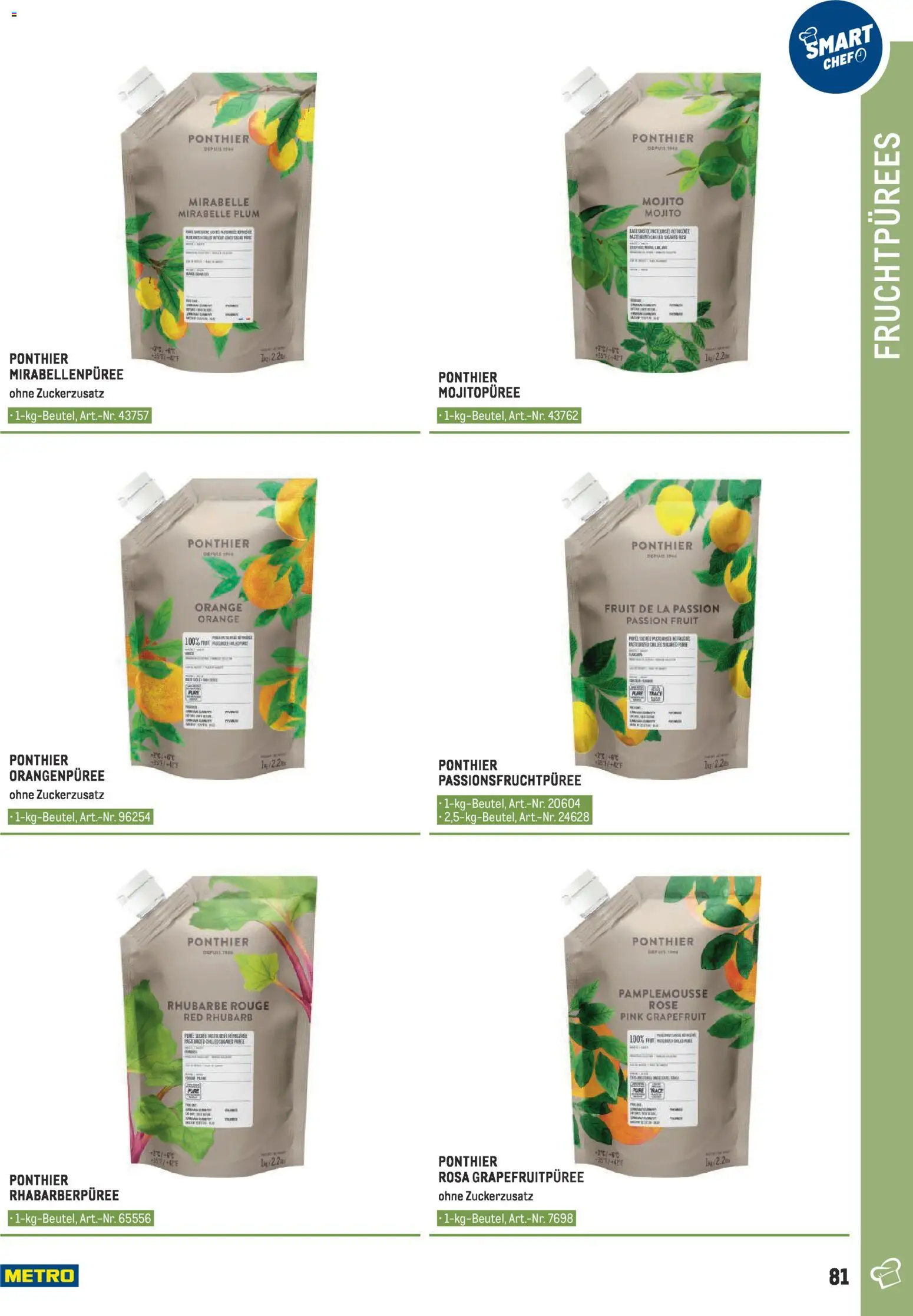 Metro angebote - Smart Chef Obst & Gemüse gültig ab 26.03.2026 | Seite: 81 | Produkte: Grapefruit, Rouge