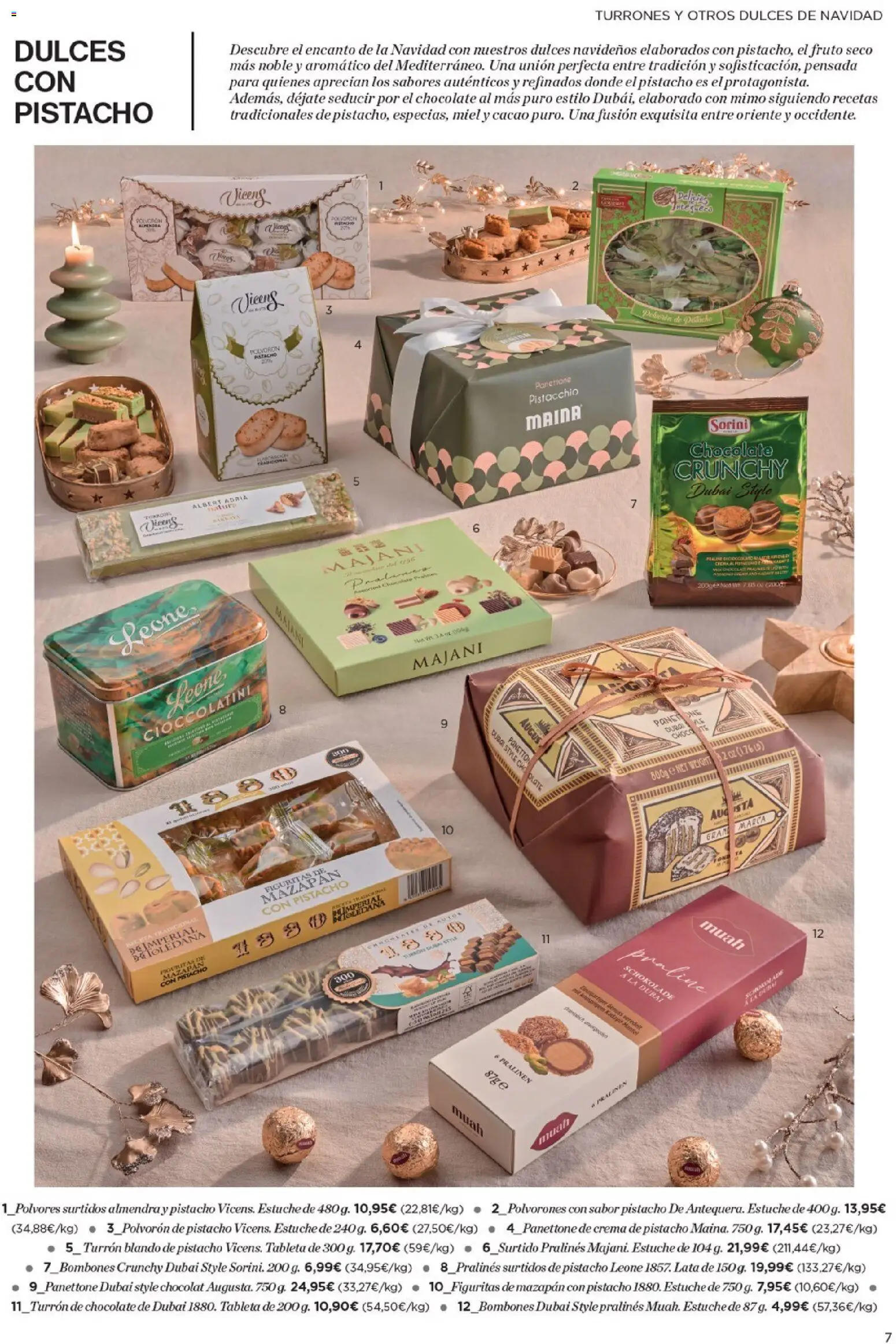 Hipercor - Dulces de Navidad │ válido desde el 20.11.2025 | Página: 7 | Productos: Ψηφιακή κάμερα, Chocolate, Tableta, Φρυγανιές σικάλεως