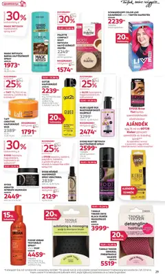 Rossmann Akciós újság - amely érvényes a következő dátumtól: 01.12.2025 | Oldal: 31