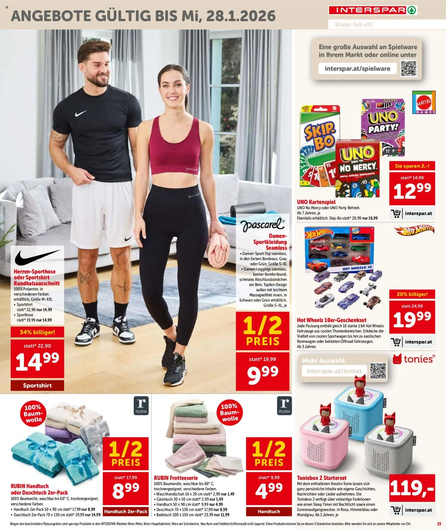 Interspar Flugblatt - Salzburg gültig ab 08.01.2026 | Seite: 15