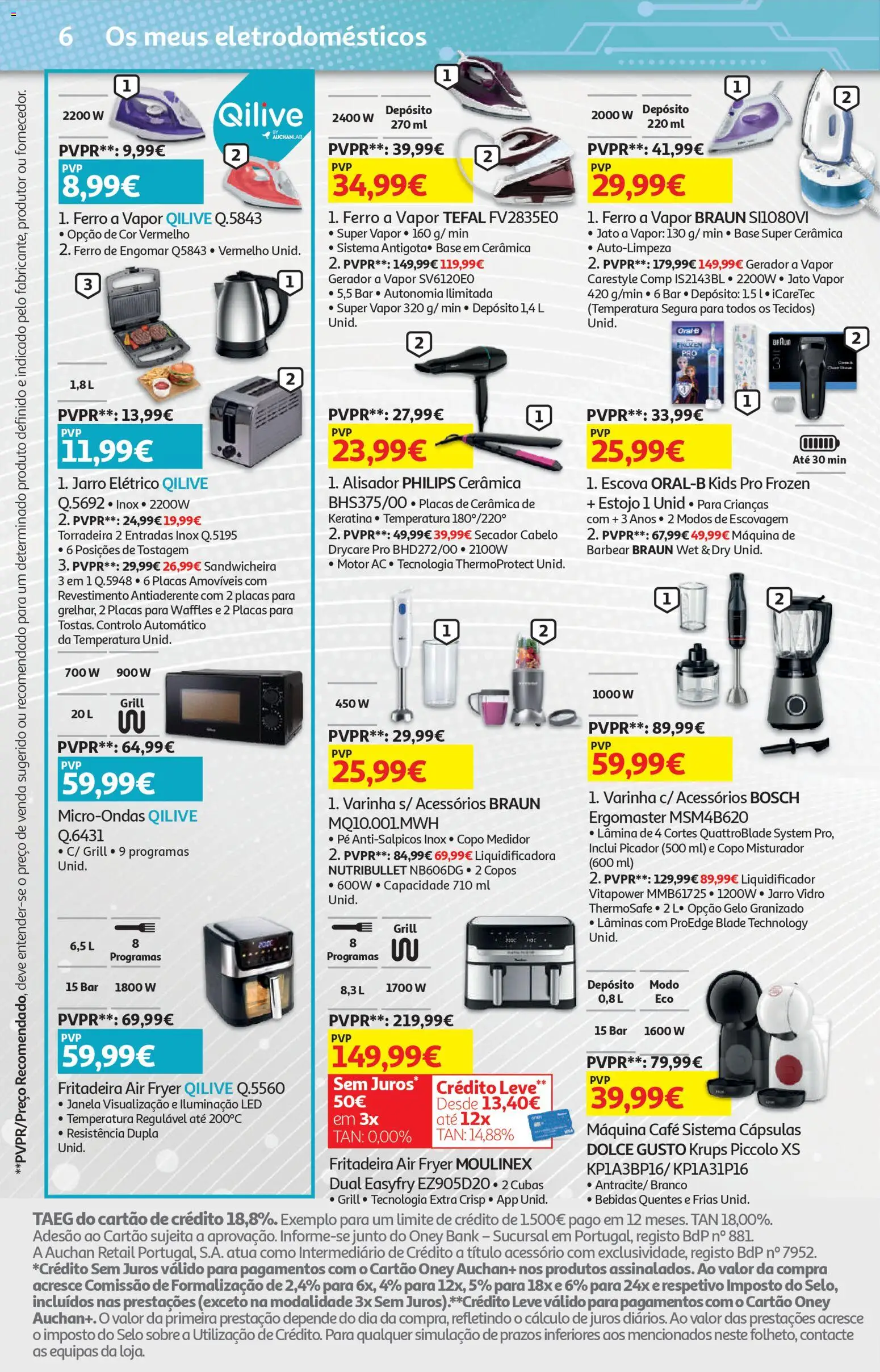 Auchan - Preços Redondos │ válido de 13.01.2026 | Página: 27 | Produtos: Ferro, Base, Liquidificador, Café