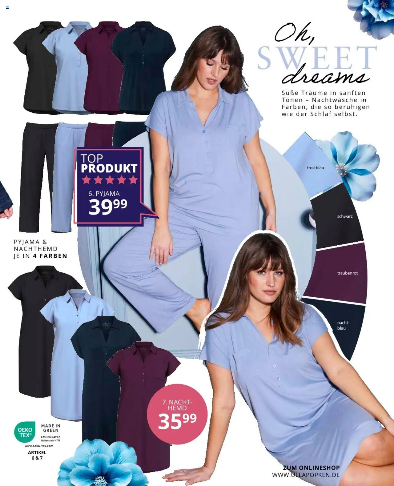 Ulla Popken Prospekt 	 - gültig ab dem 01.08.2025 | Seite: 121 | Produkte: Hemd, Pyjama