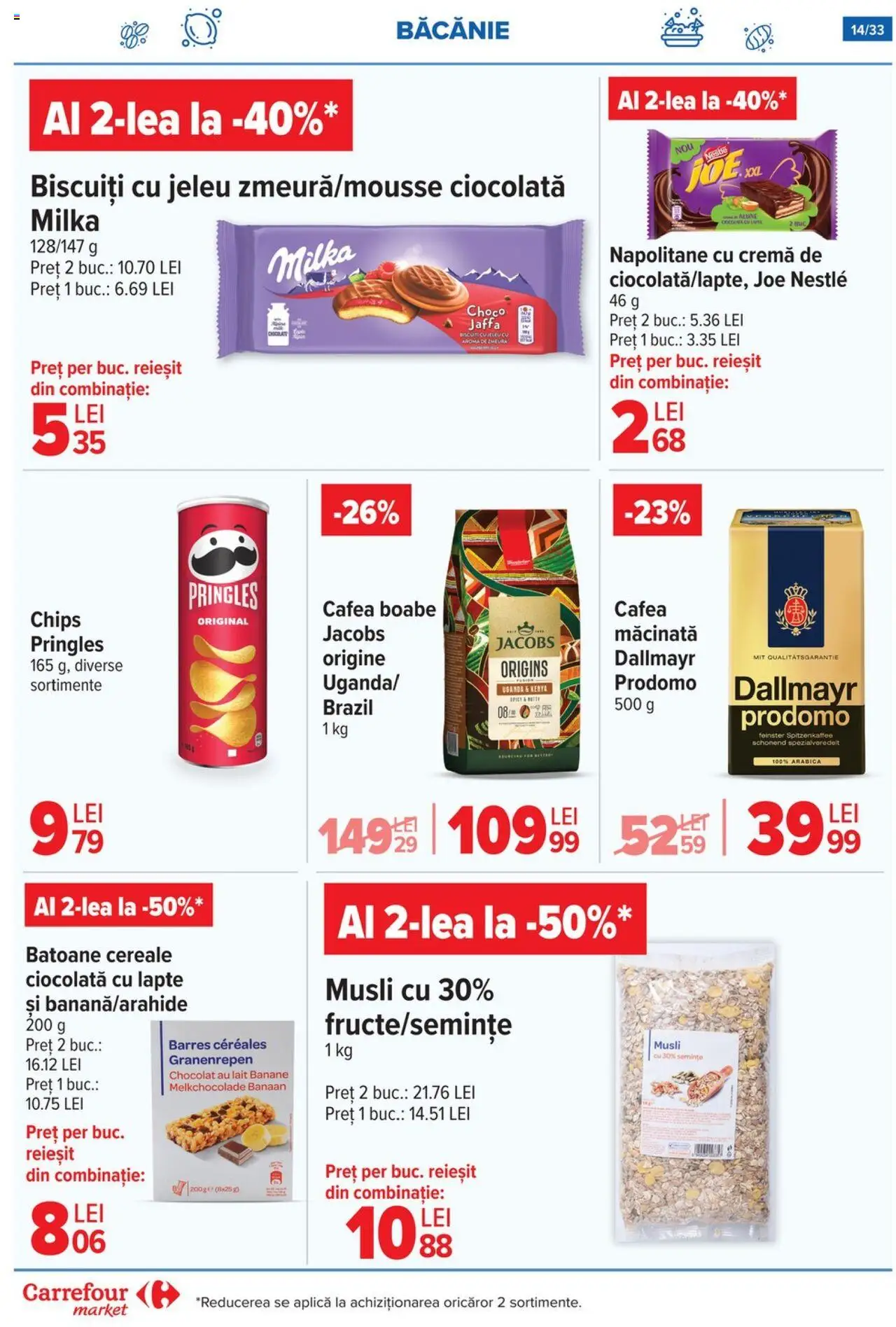 Noul catalog Carrefour – valabil de la 01.10.2025 | Pagină: 15 | Produse: Semințe, Köpek çiti, Ciocolată, Banane