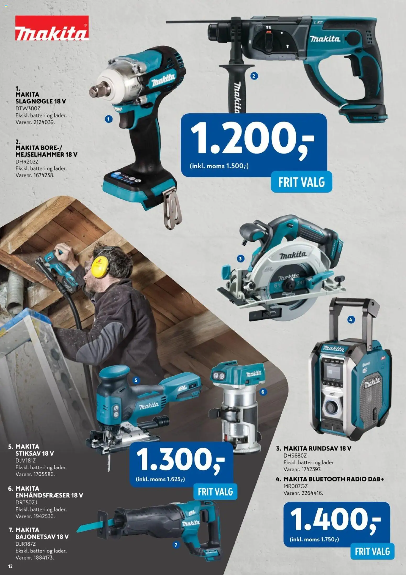 Davidsen tilbudsavis – gyldig fra 29.04.2026 | Side: 12 | Produkter: Radio, Batteri