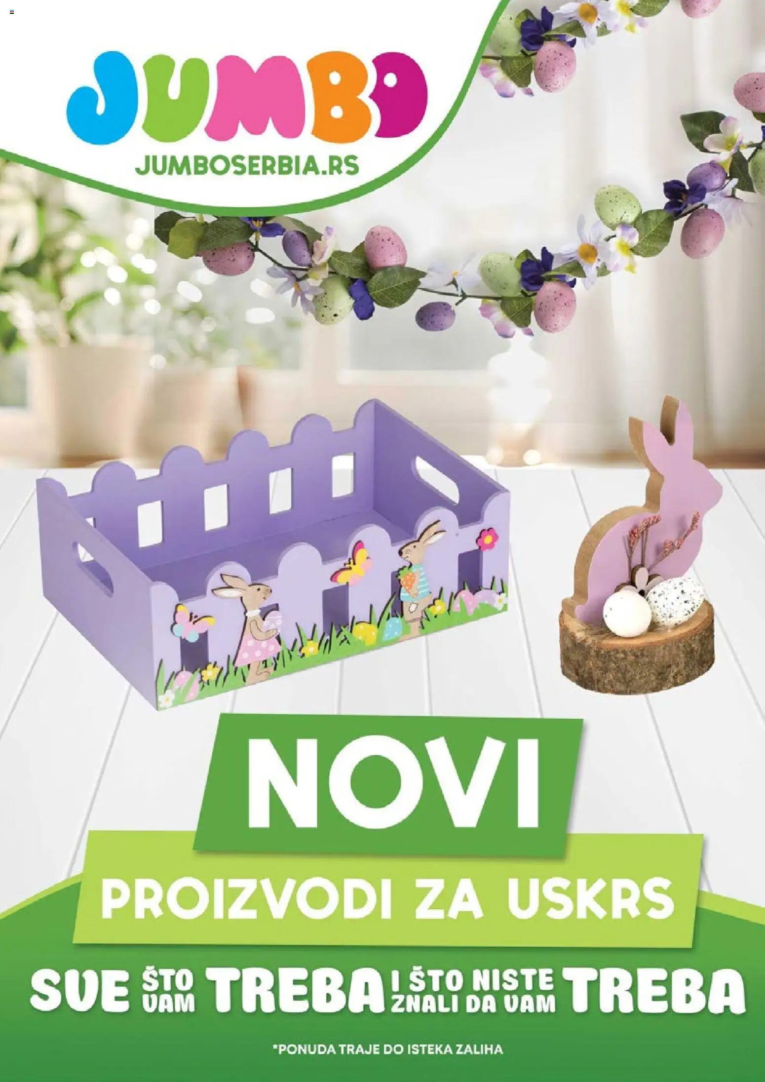 JUMBO katalog - važi od 03.04.2026 | Strana: 1 | Proizvode: Sto