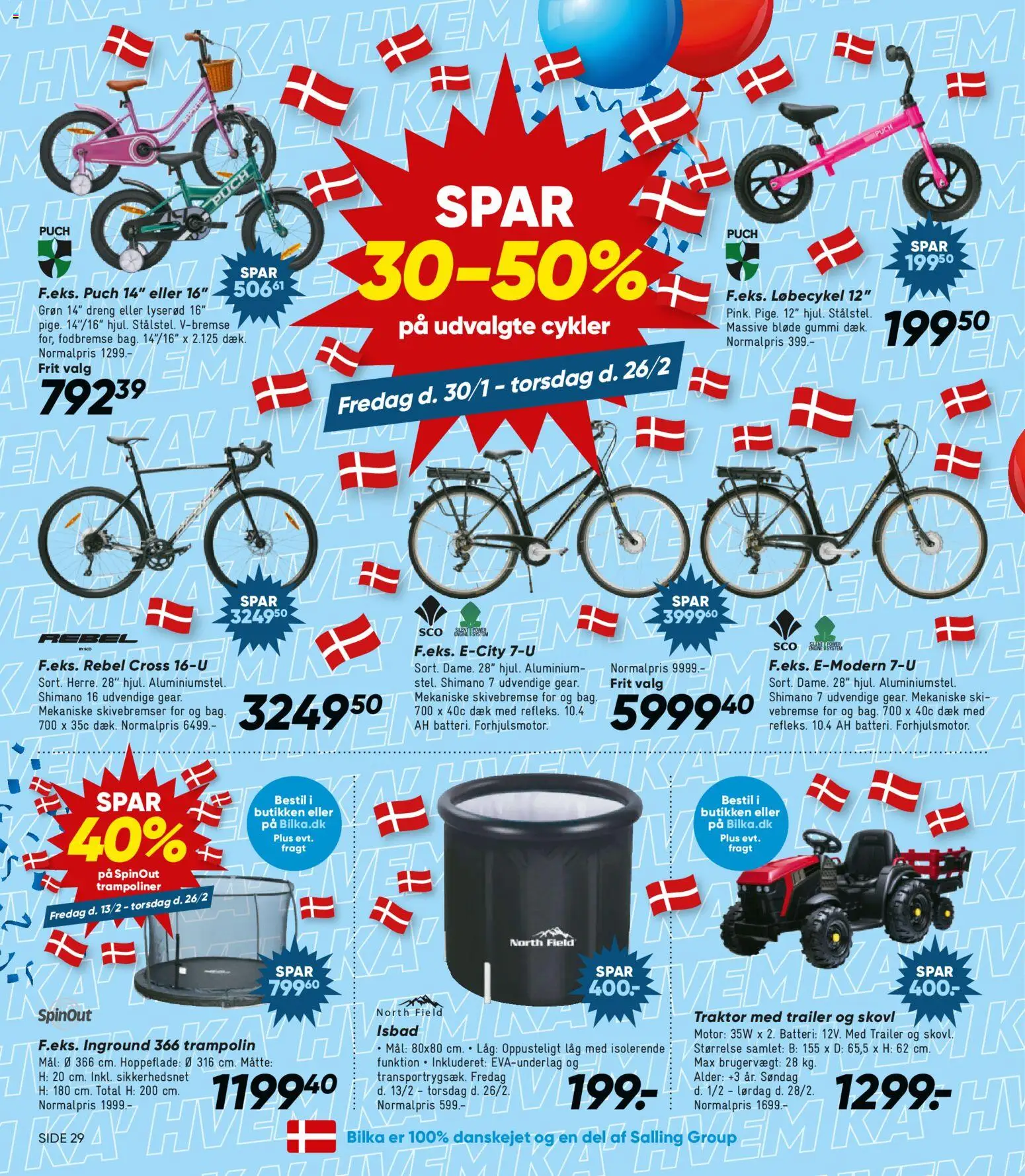 Bilka tilbudsavis – gyldig fra 13.02.2026 | Side: 30 | Produkter: Måtte, Batteri