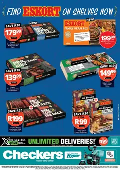 Preview of Checkers specials valid from 21.07.2025
