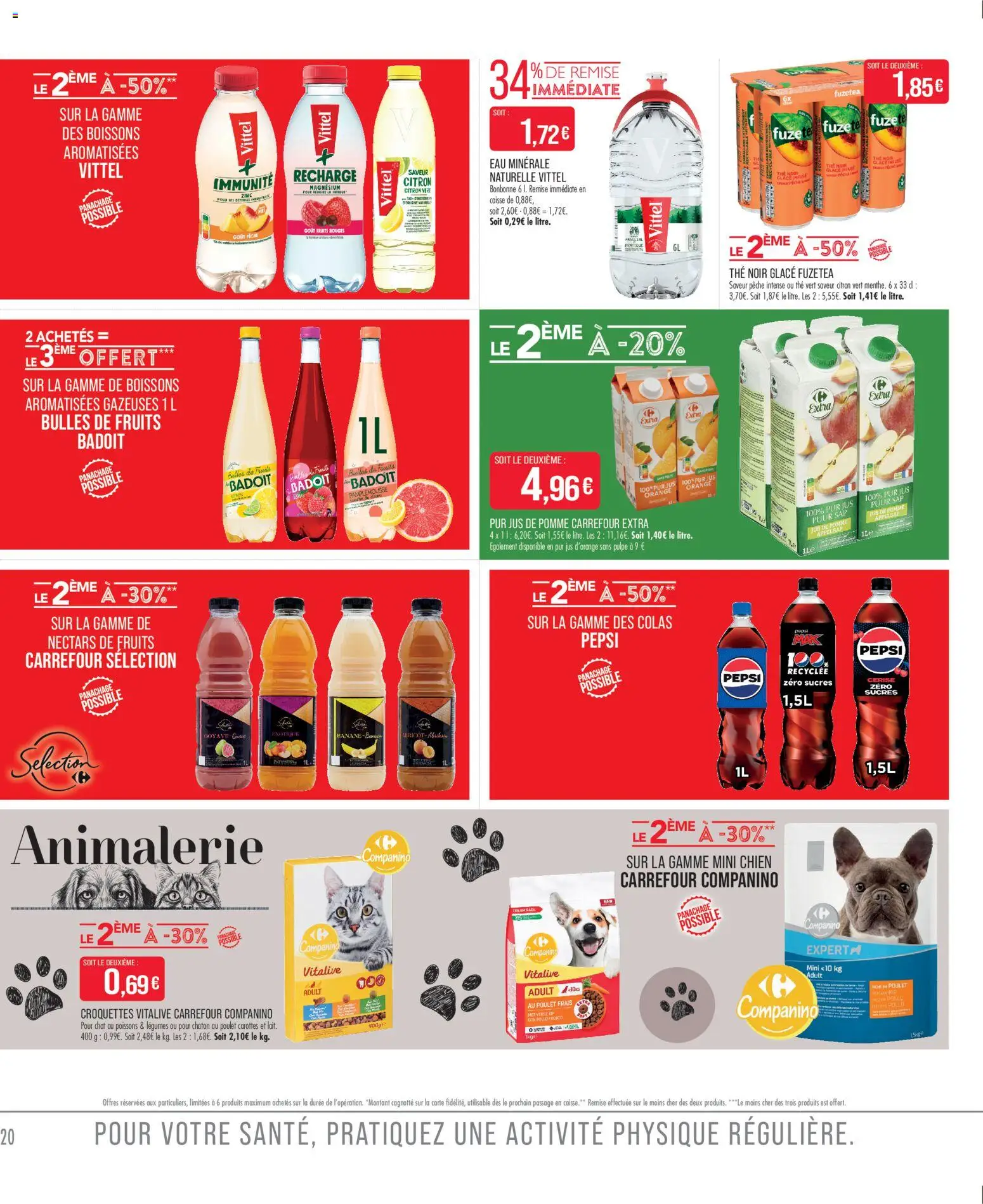 {H1} | Page: 20 | Produits: Pêche, Pomme, Jus de pomme, Jus