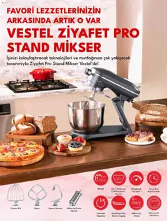 01.12.2025 tarihinden itibaren geçerli olan Vestel kataloğu önizlemesi | Sayfa: 16 | Ürünler: Mikser, Çırpıcı
