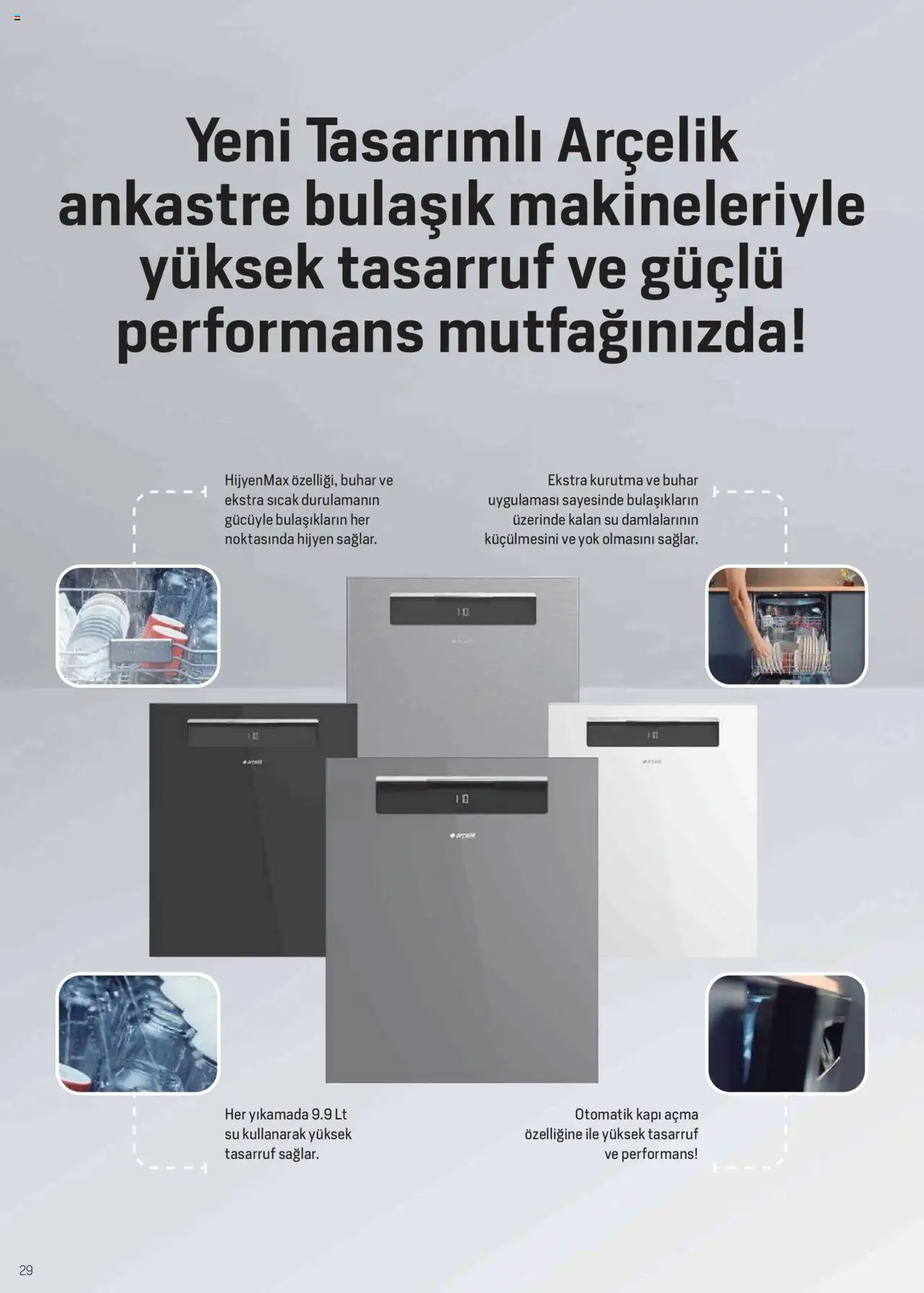 Arçelik Katalog - 16.09.2025 tarihinden itibaren geçerlidir | Sayfa: 29 | Ürünler: Su