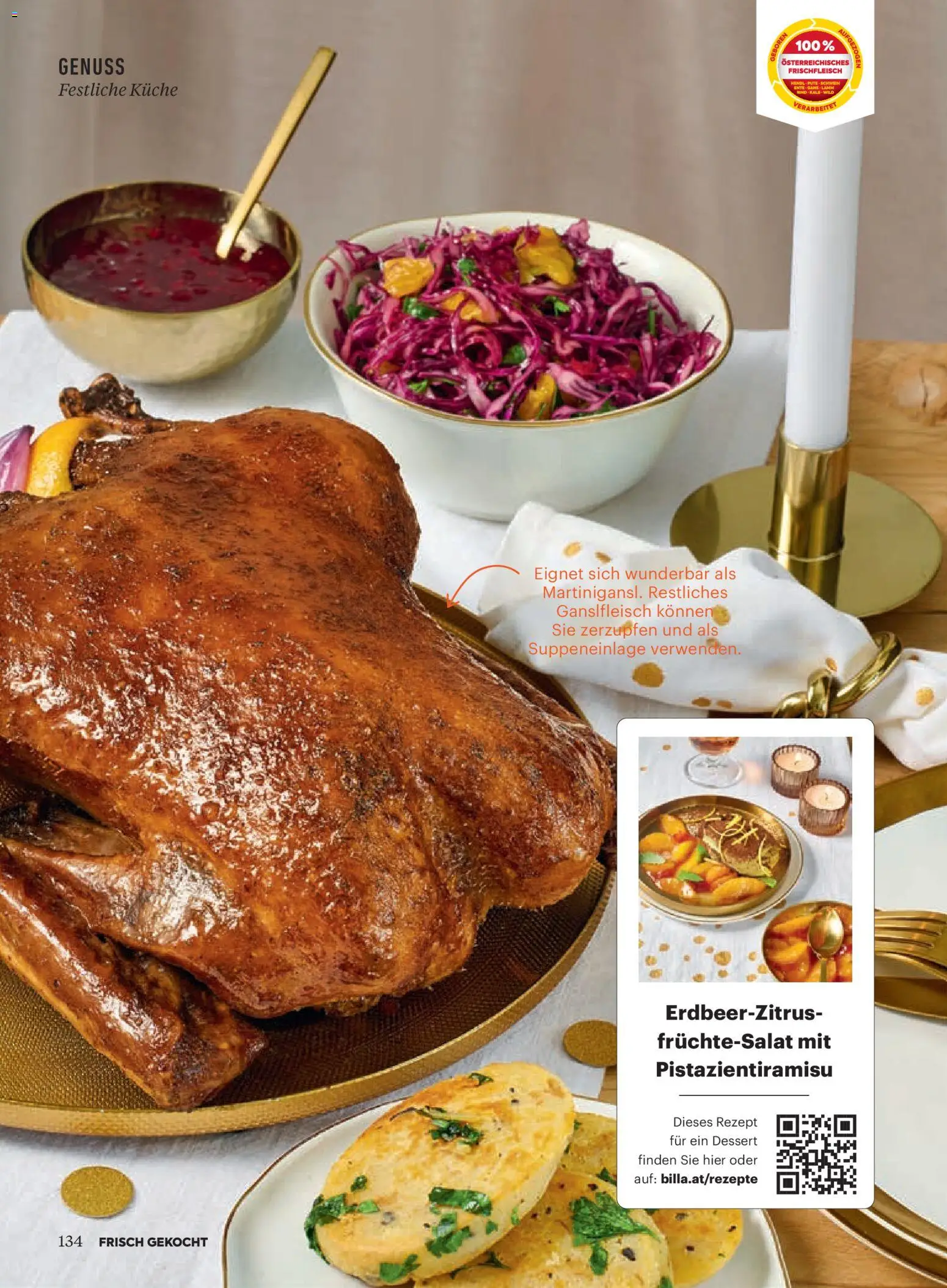 Billa  Frisch Gekocht gültig ab 01.11.2025 | Seite: 130