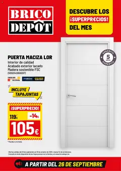 Vista previa Brico Depôt folleto válido desde el 26.09.2025