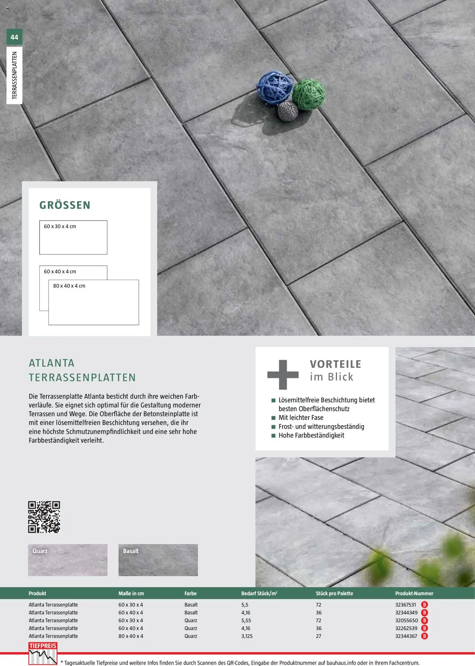 Bauhaus Gartenbaumaterialien gültig ab 01.04.2026 | Seite: 44