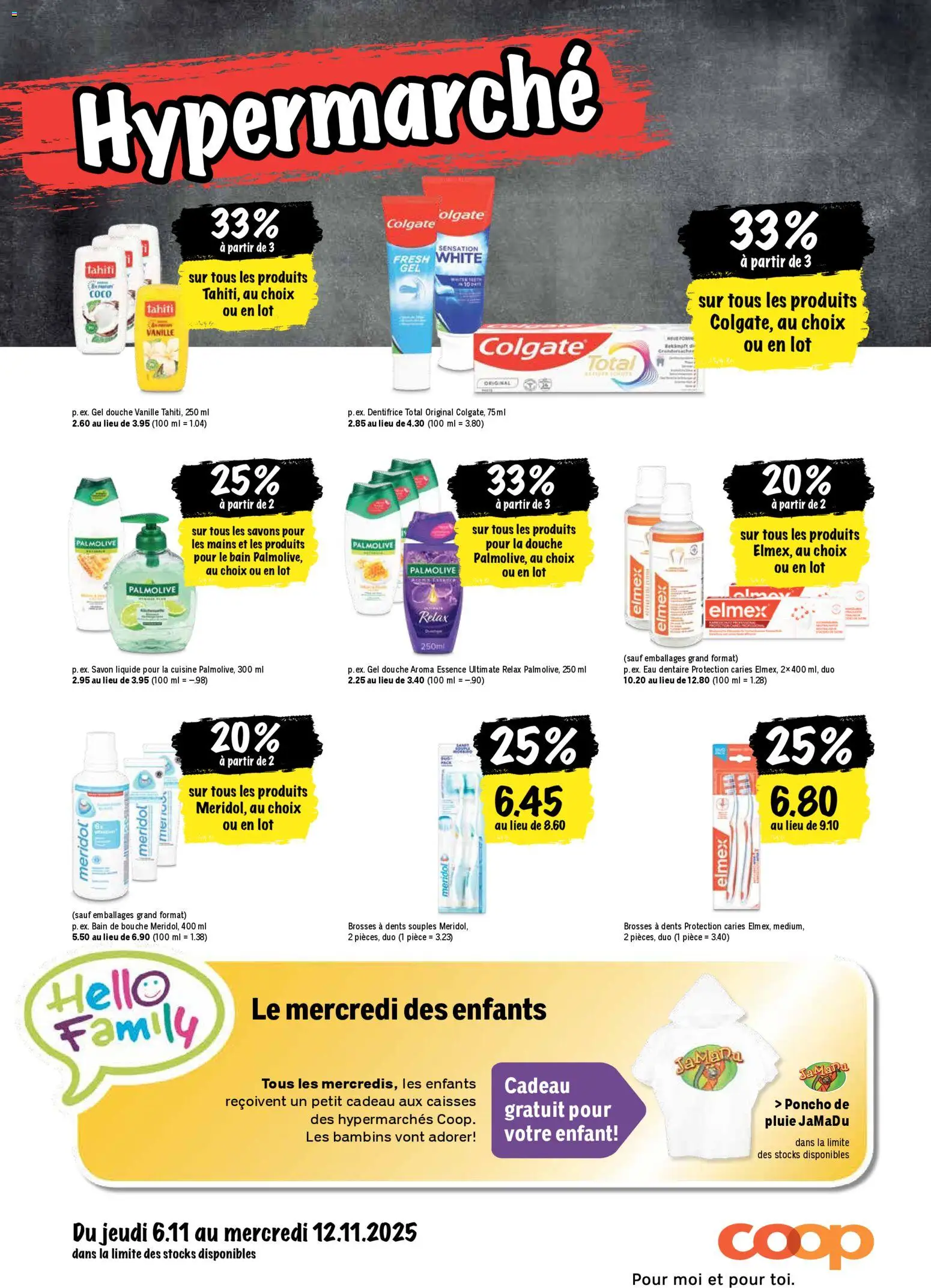 Coop - Les actions de la semaine – gültig ab 06.11.2025 | Seite: 28 | Produkte: Poncho