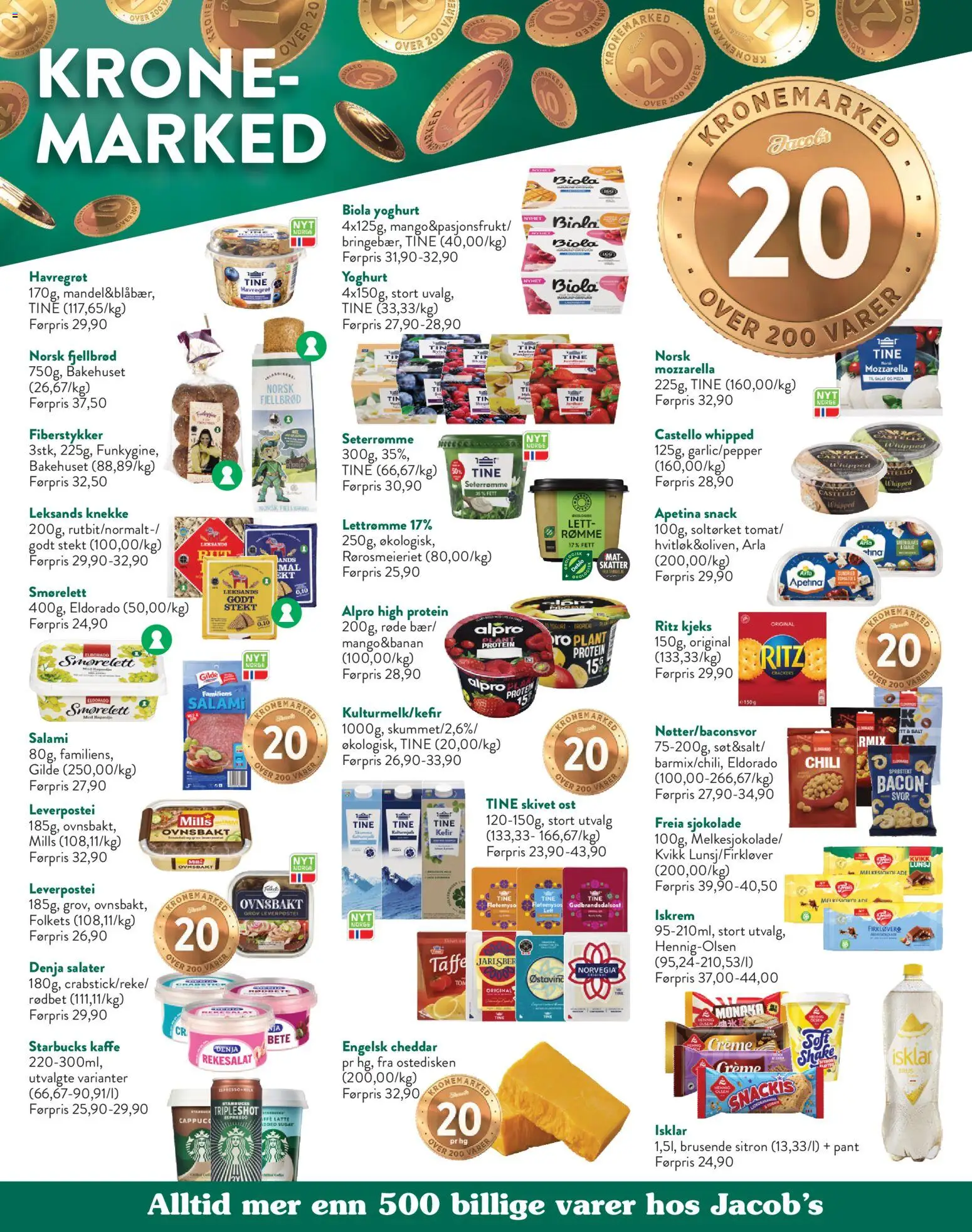 {H1} | Side: 4 | Produkter: Ost, Dekorsten, Сэндвичи, Russisk salat