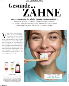 Ratanhia Mundwasser, Natürliche Zahnpflege mit Kräuterkraft ohne Fluorid oder Chemie. ab 12.09.2025 gültig | Seite: 40