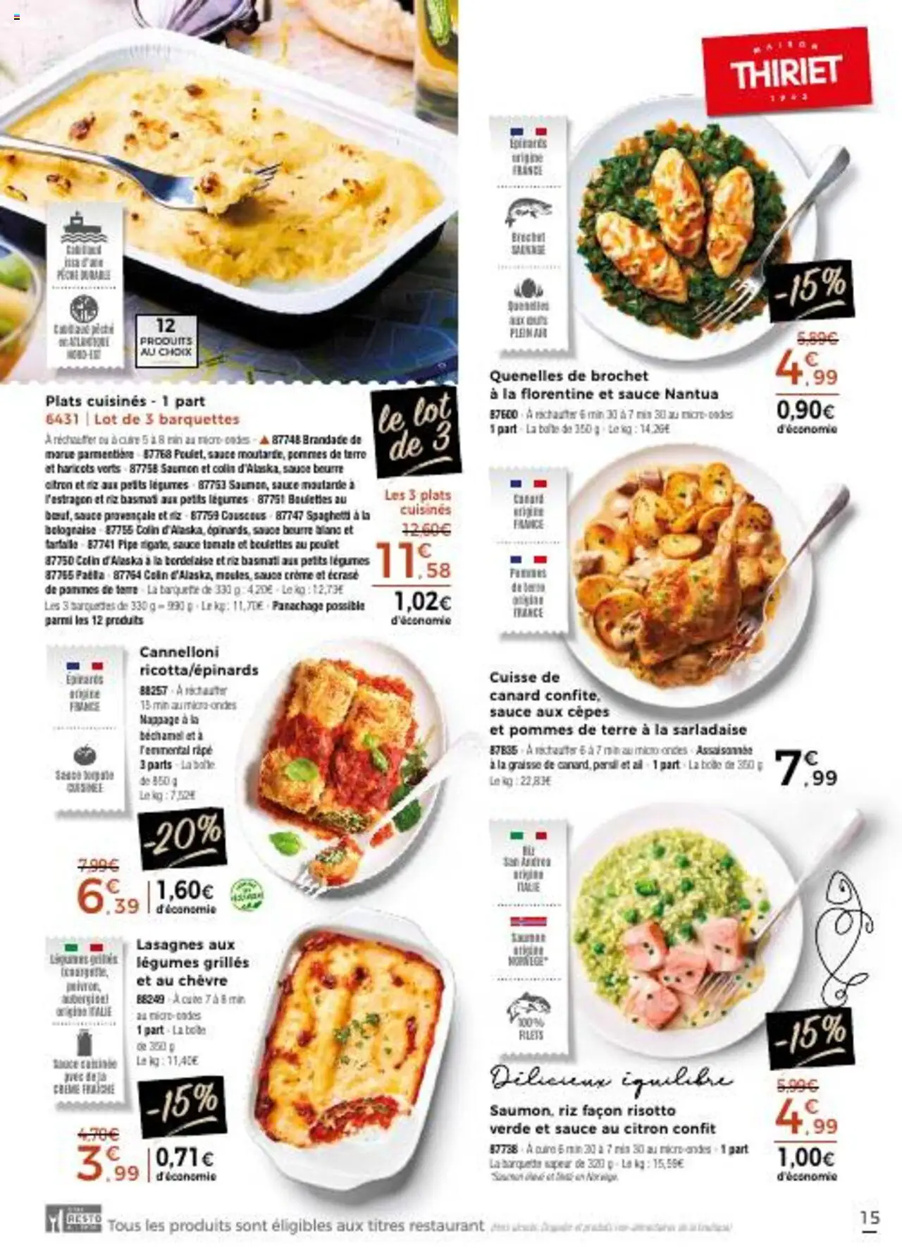  | Page: 15 | Produits: Citron, Persil, Pommes, Crème fraiche