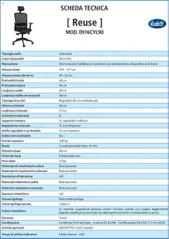 Anteprima del volantino Buffetti Sedie catalogo valido a partire dal 28.06.2025 | Pagina: 140 | Prodotti: Spugna, Braccioli, Sedia, Terra