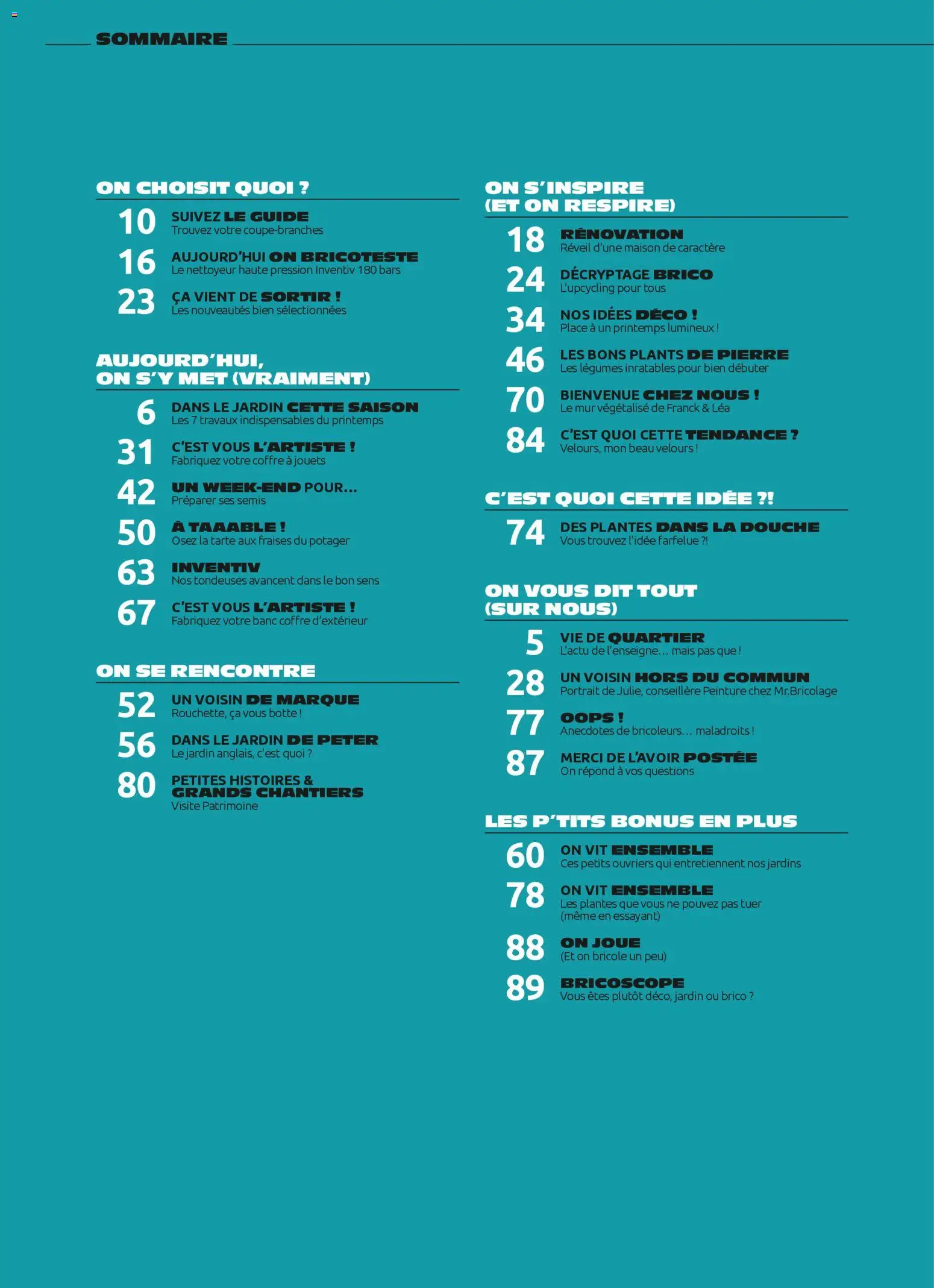 {H1} | Page: 4 | Produits: Réveil, Plantes, Jouets, Mais