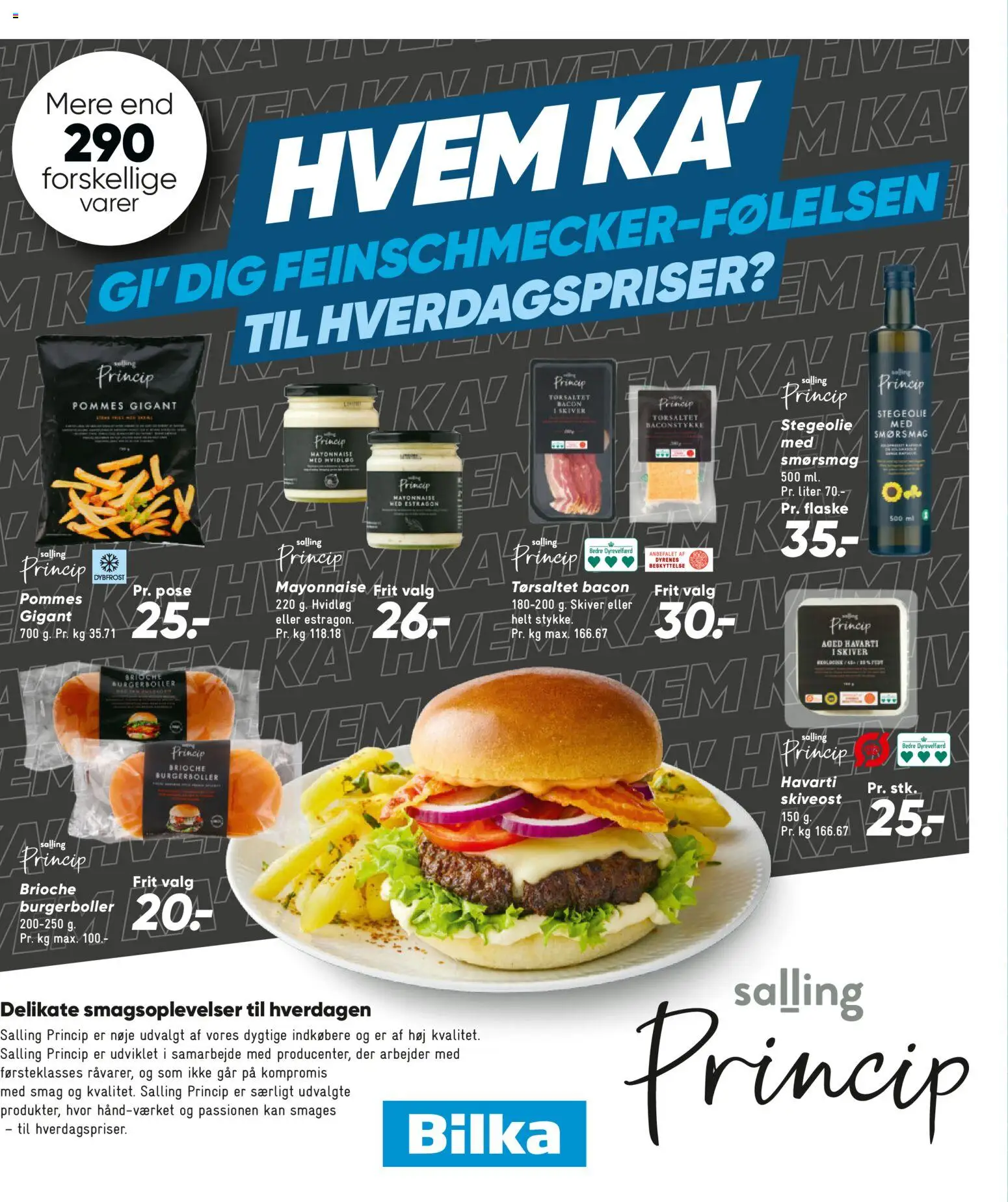 Bilka tilbudsavis – gyldig fra 23.01.2026 | Side: 27 | Produkter: Hvidløg, Burgerboller, Skiveost, Søm