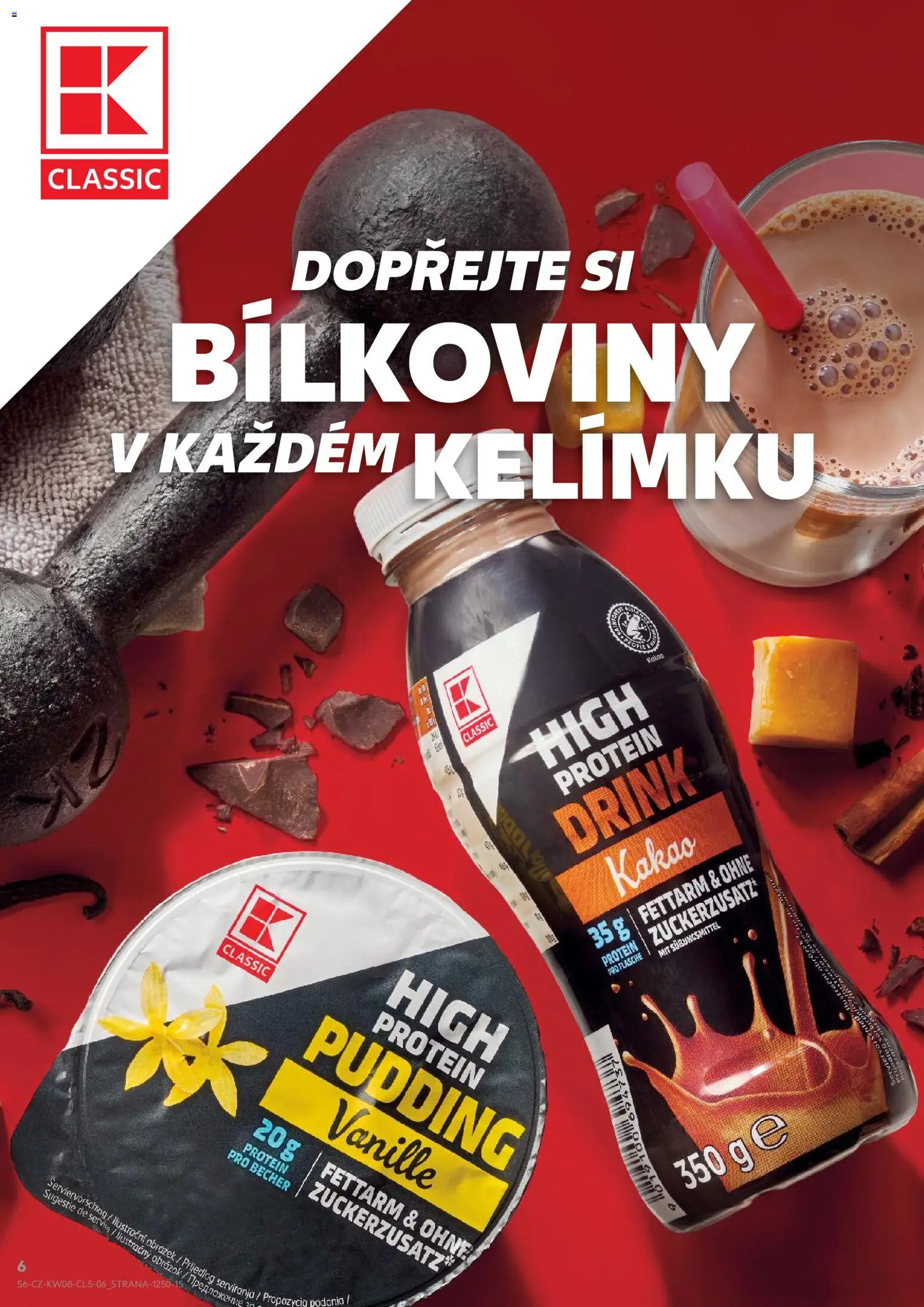 Kaufland leták - Praha 8 od 18.02.2026 | Strana: 6 | Produkty: High protein pudding, Protein pudding, Protein drink, Kokos