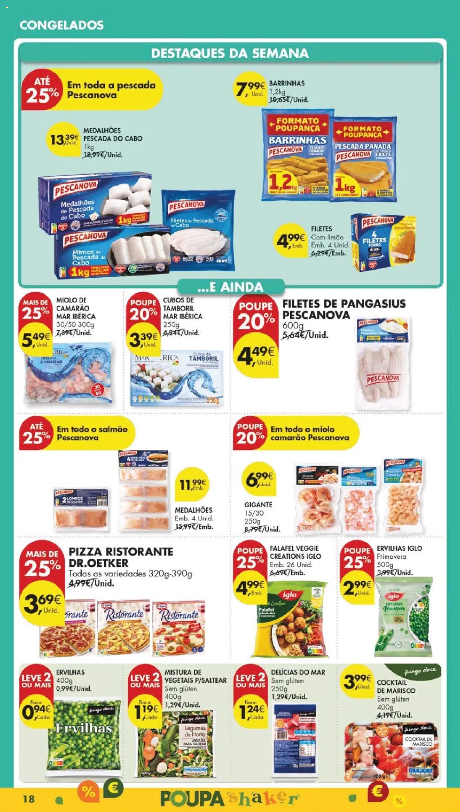 Pingo Doce folheto │ válido de 13.01.2026 | Página: 20 | Produtos: Forno, Cabo, Pescada, Pizza
