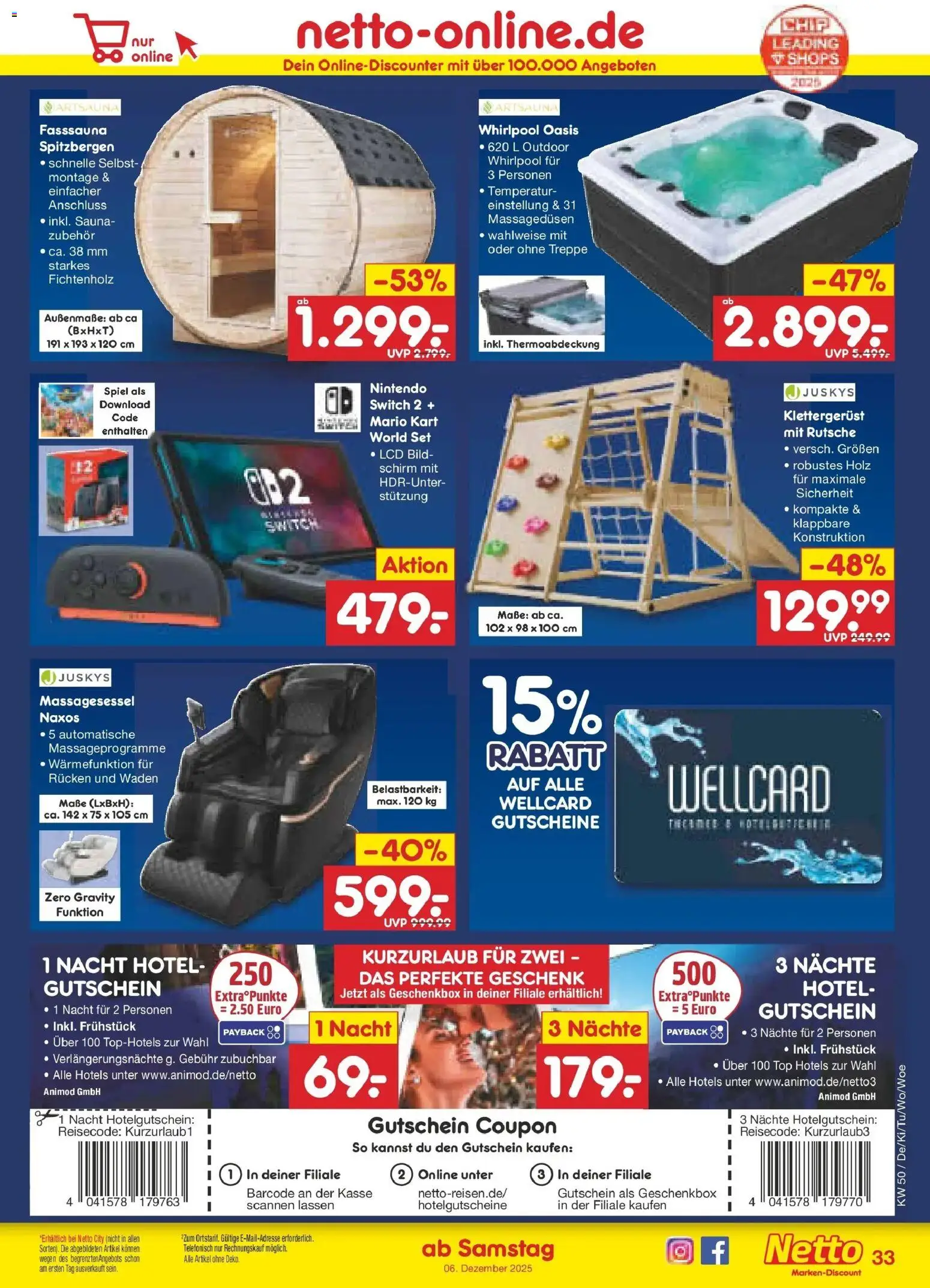 Netto Marken-Discount - Netto: Wochenangebote – gültig ab 08.12.2025 | Seite: 41 | Produkte: Top, Spiel