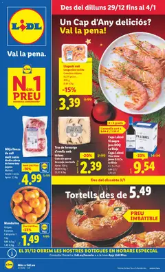 Vista previa Lidl folleto válido desde el 29.12.2025