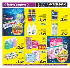 Anteprima del volantino SuperConveniente Misterbianco catalogo valido a partire dal 24.10.2025 | Pagina: 24 | Prodotti: Pannolini, Sapone, Dentifricio, Aloe vera
