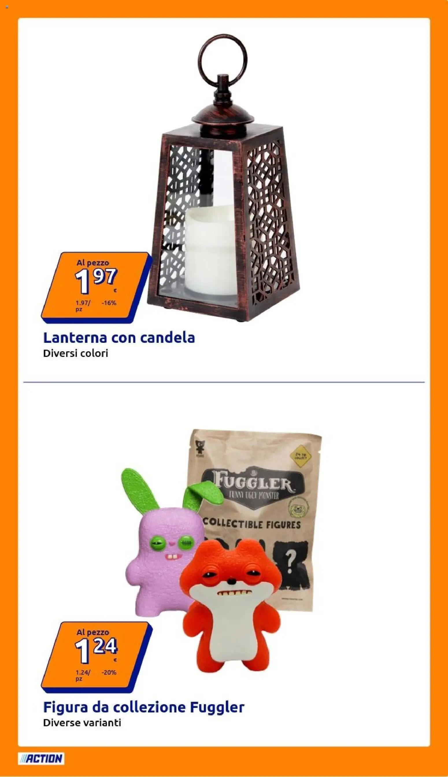Volantino Action del 18.03.2026 | Pagina: 11 | Prodotti: Lanterna, Candela