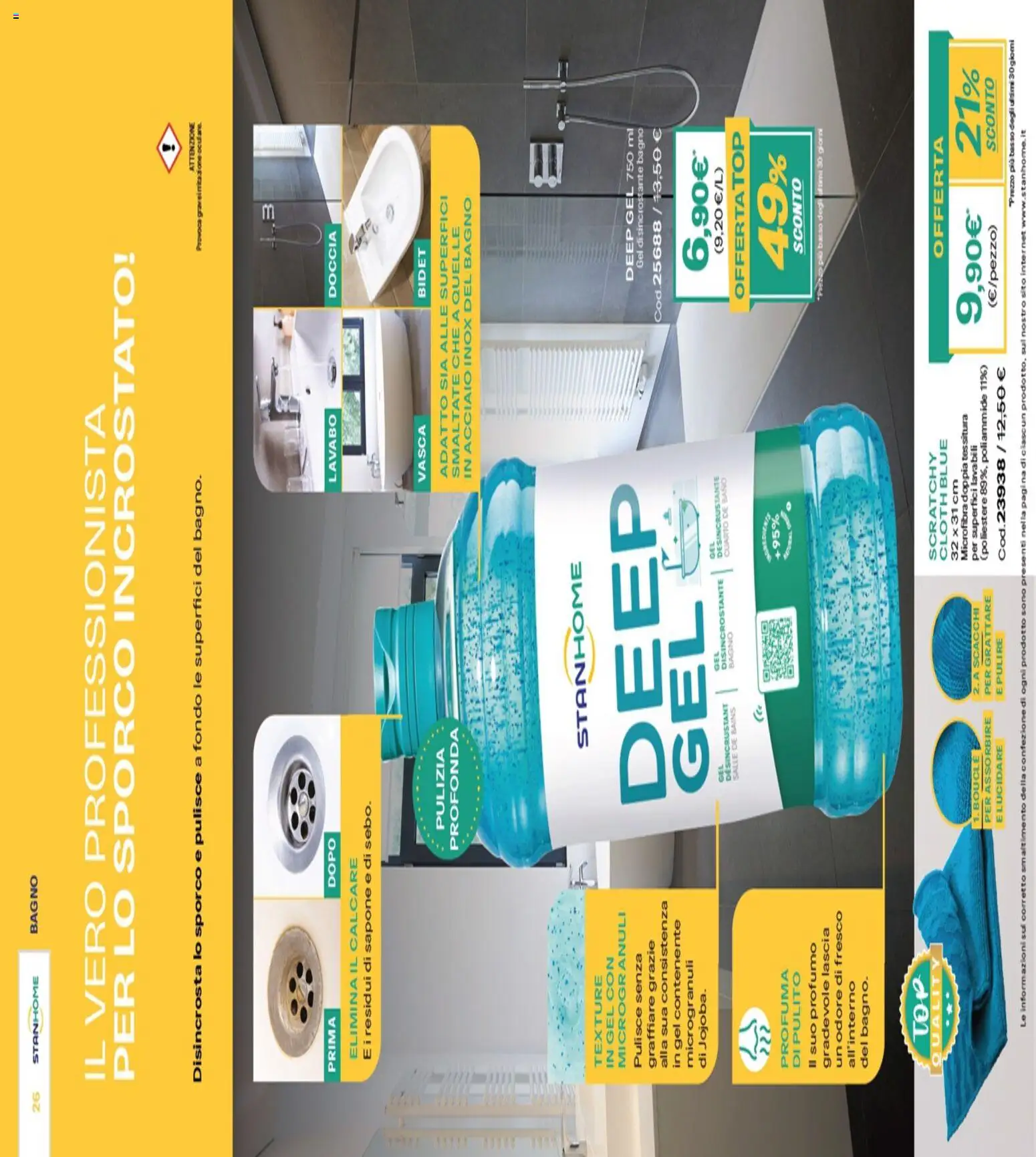 Volantino Stanhome del 21.10.2025 | Pagina: 14 | Prodotti: Sapone, Bagno, Doccia, Profumo