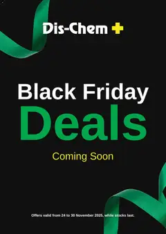 Dis-Chem specials catalogue – valid from 14.11.2025
