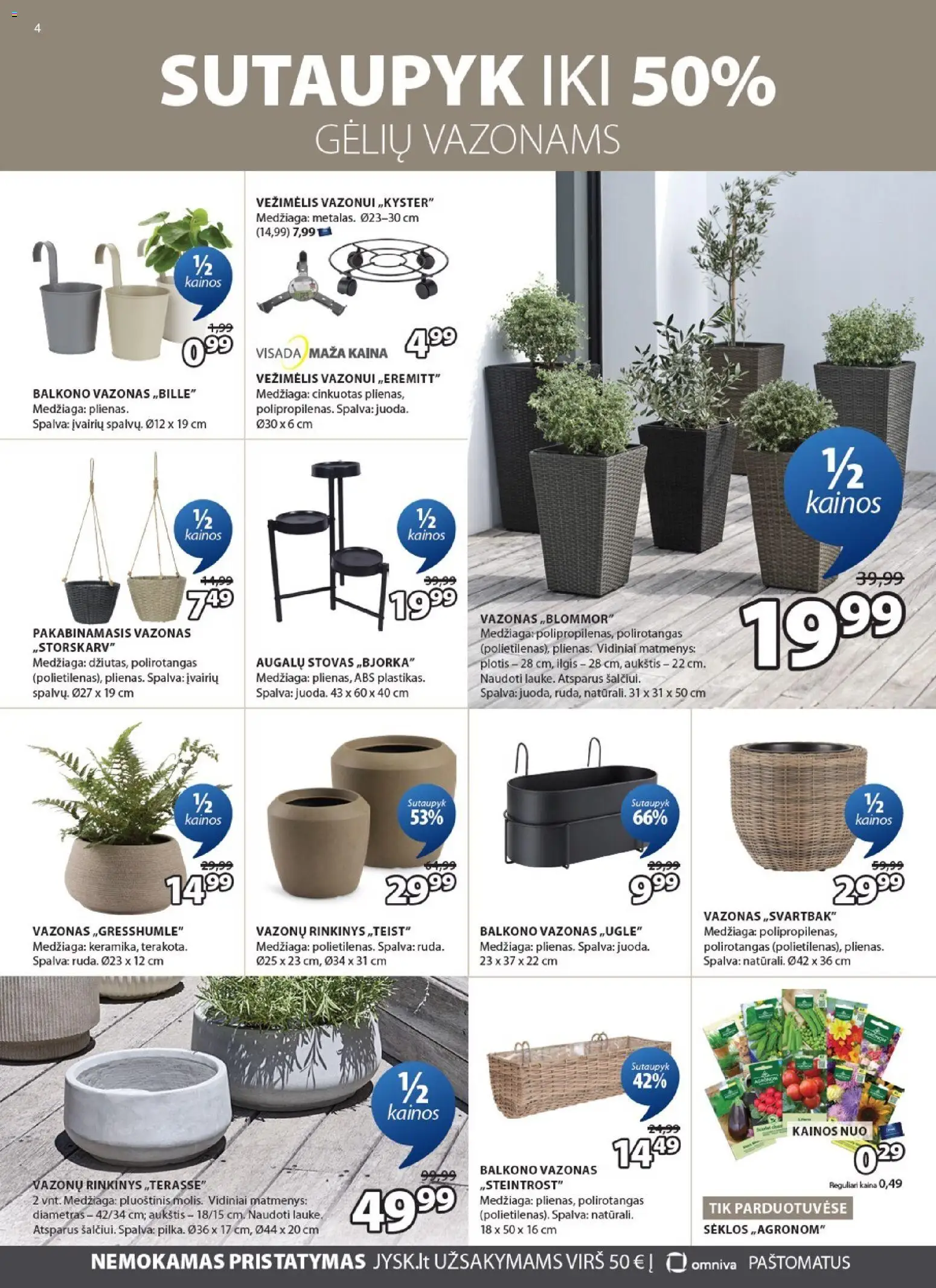 JYSK akcijos nuo 03.03.2026 | Puslapis: 4