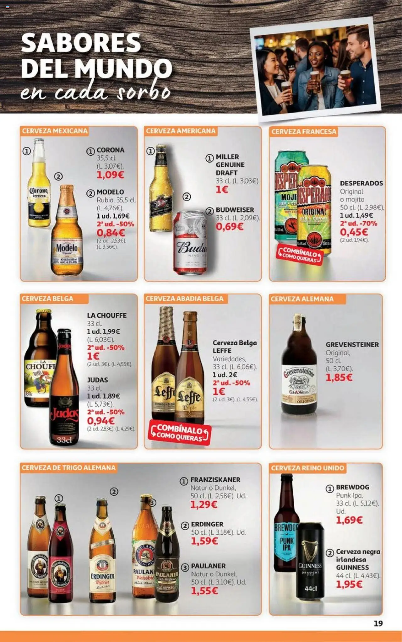 Alcampo - HP Castilla León │ válido desde el 06.10.2025 | Página: 19 | Productos: Cerveza, Παρμεζάνα