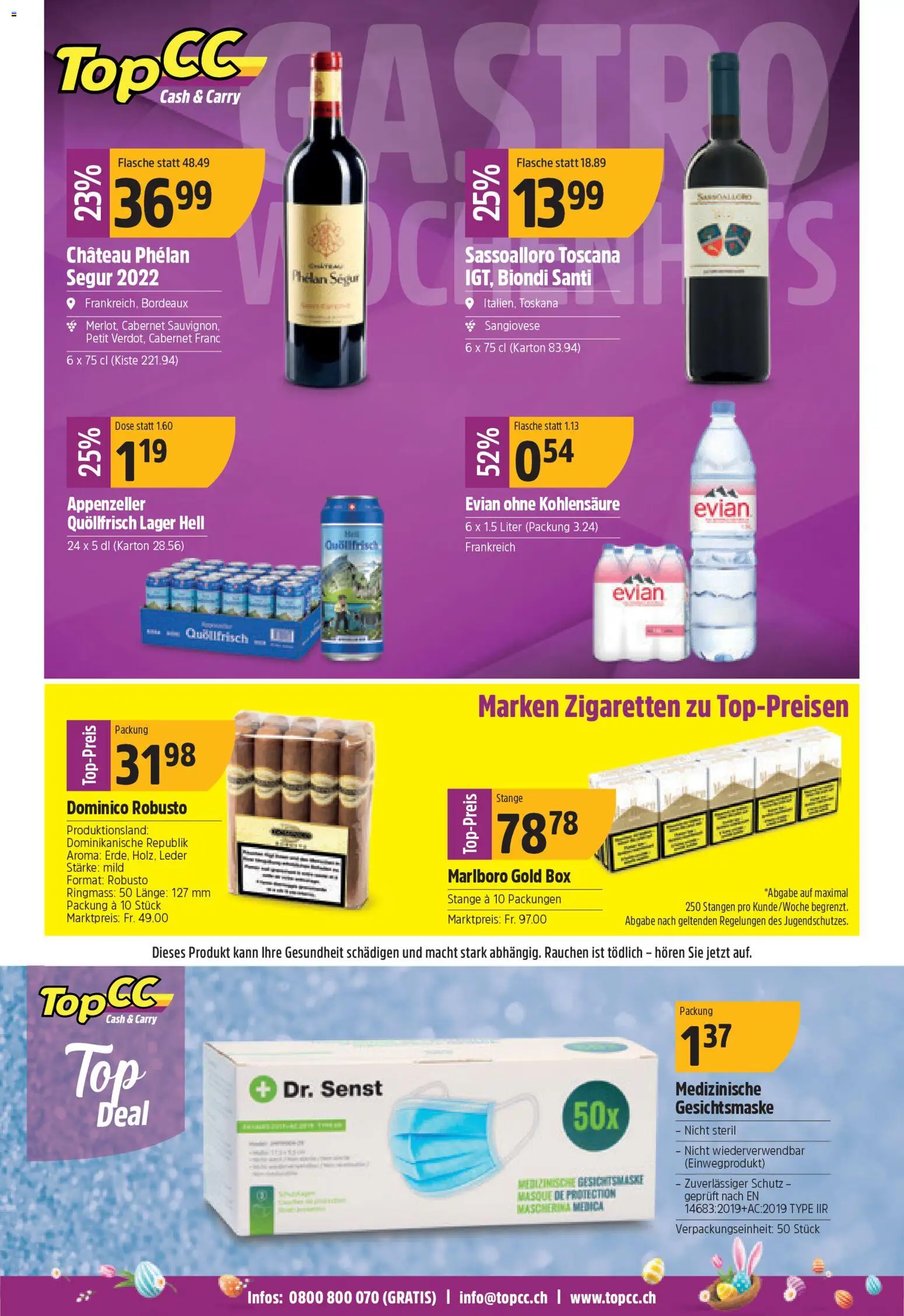 TopCC aktionen – gültig ab 09.03.2026 | Seite: 24 | Produkte: Box, Gesichtsmaske