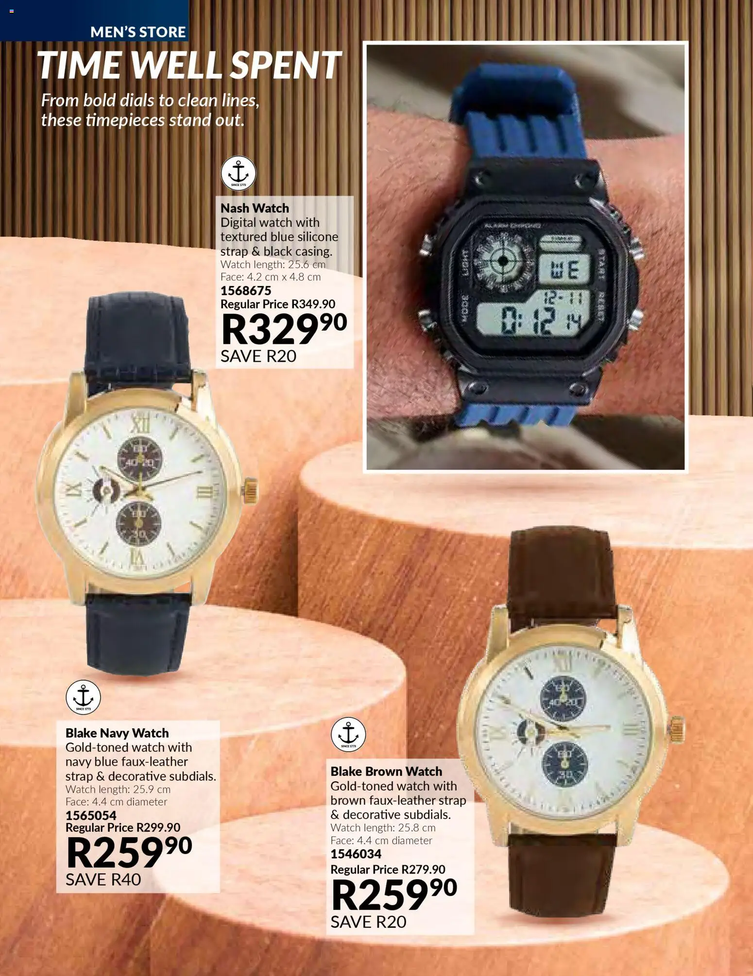 New Avon catalogue – valid from 01.12.2025 | Page: 114 | Products: Watch, Silicone