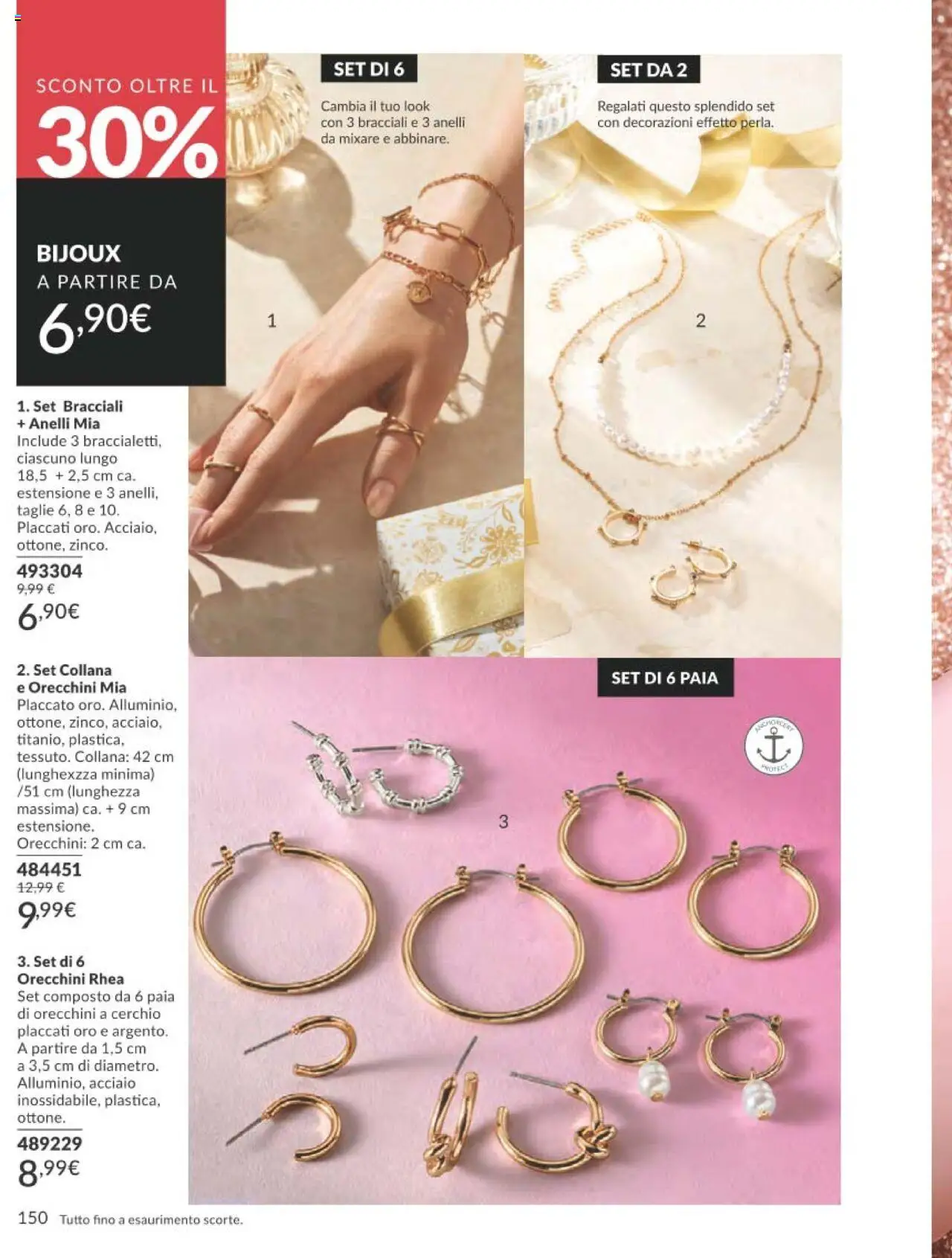 Volantino Avon del 01.10.2025 | Pagina: 150 | Prodotti: Collana, Orecchini, Decorazioni