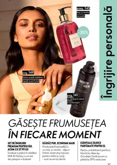 Ofertele Oriflame valabile de la 04.03.2026 | Pagină: 127 | Produse: Șampon, Balsam, Săpun