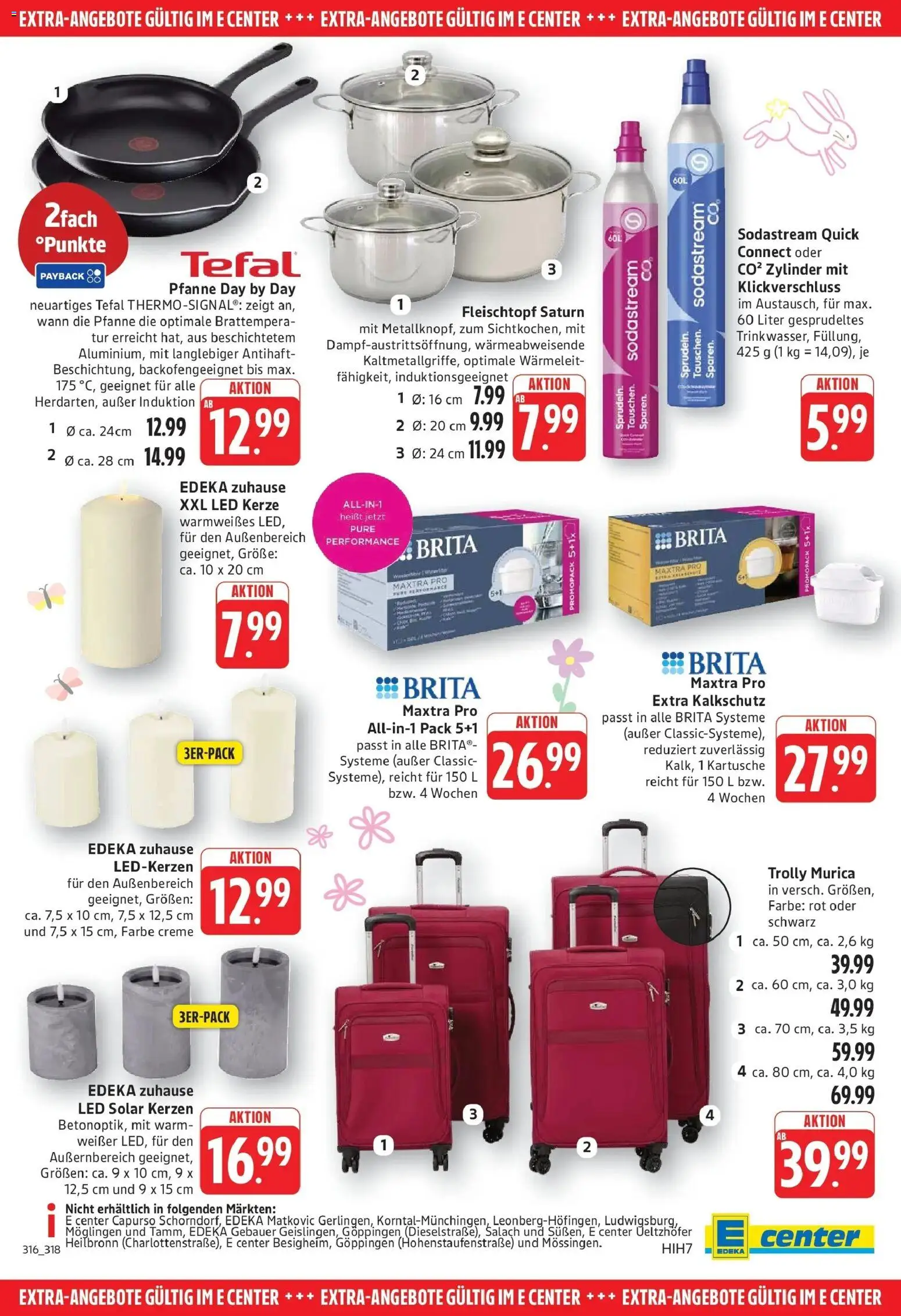 Edeka prospekt Göppingen	 – gültig ab 23.03.2026 | Seite: 31 | Produkte: Tür, Creme, Sodastream