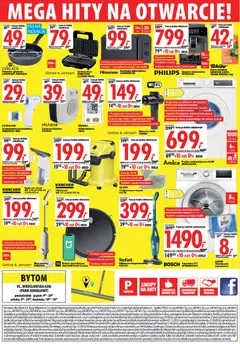 Pogląd oferty "Mediaexpert Gazetka - Otwarcie po remoncie Bytom" - ważna od 29.01.2026 | Strona: 8 | Produkty: Ekspres ciśnieniowy, Ciśnieniomierz, Kawa, Patelnia