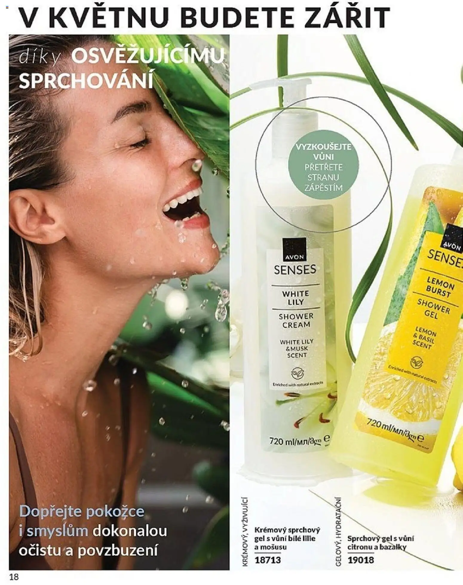 Avon Katalog 05/2026 od 01.05.2026 | Strana: 18 | Produkty: Sprchový gel