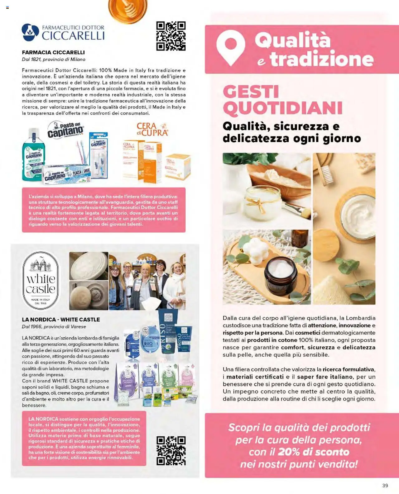 Volantino COOP del 08.09.2025 | Pagina: 39 | Prodotti: Riso, Pasta, Bagno