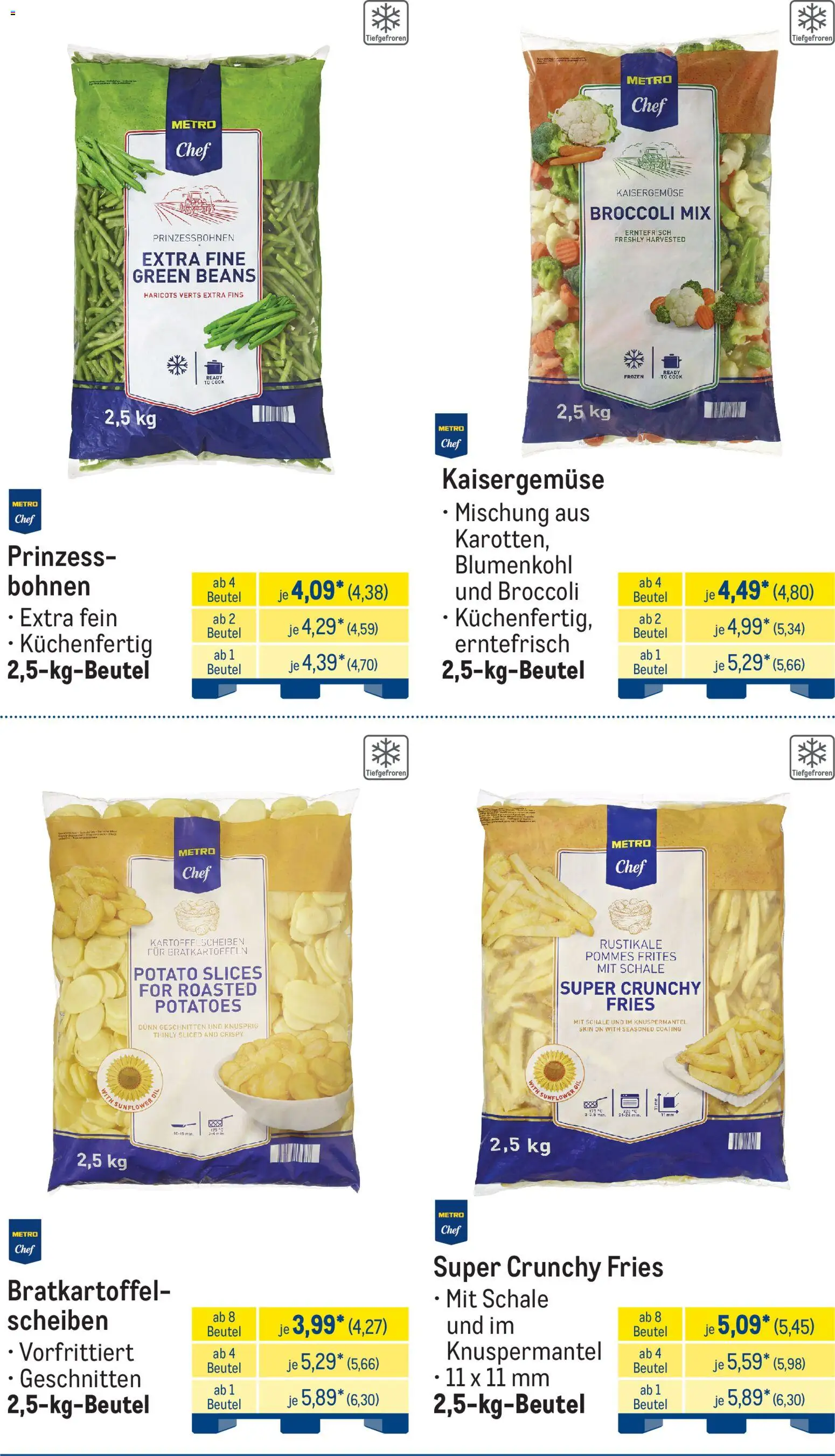 Metro Monats-Menü – gültig ab 01.03.2026 | Seite: 5 | Produkte: Pommes, Pommes frites, Blumenkohl